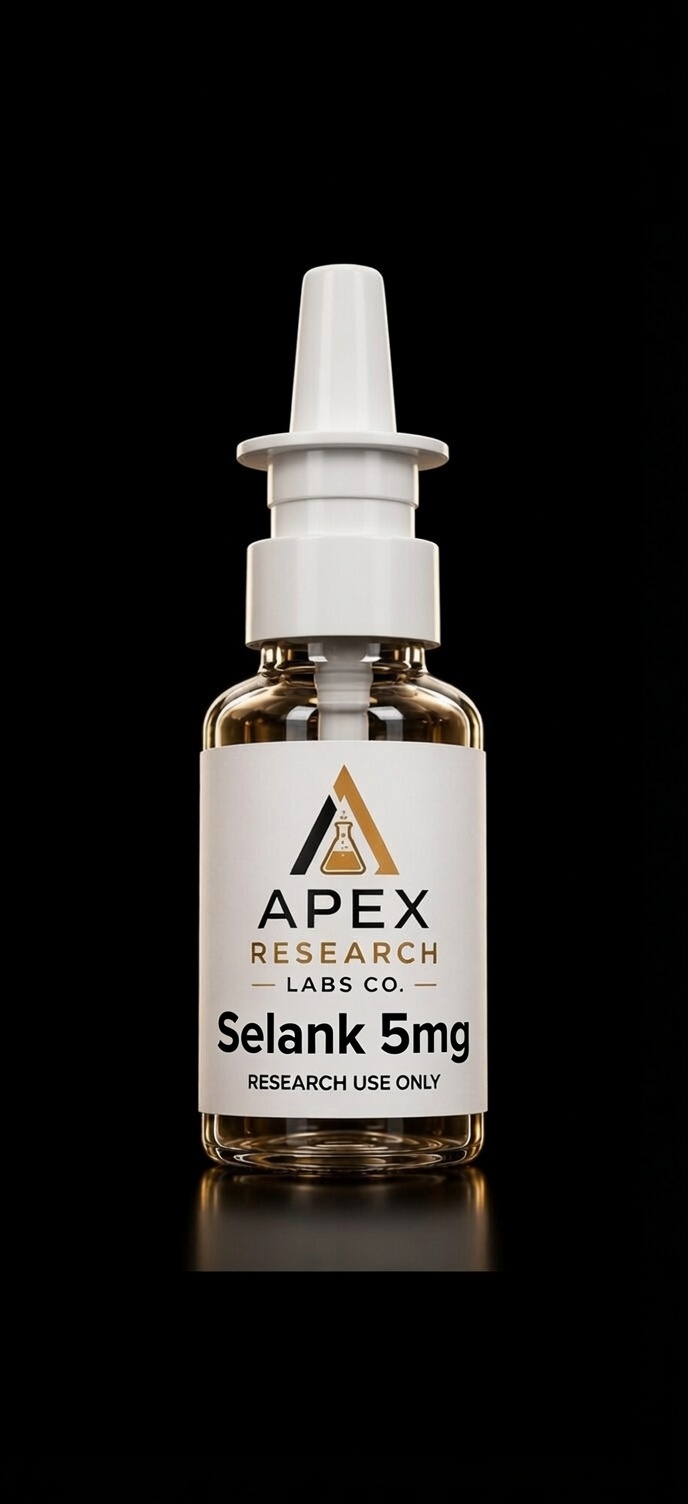 Selank 5mg nasal spray research vial