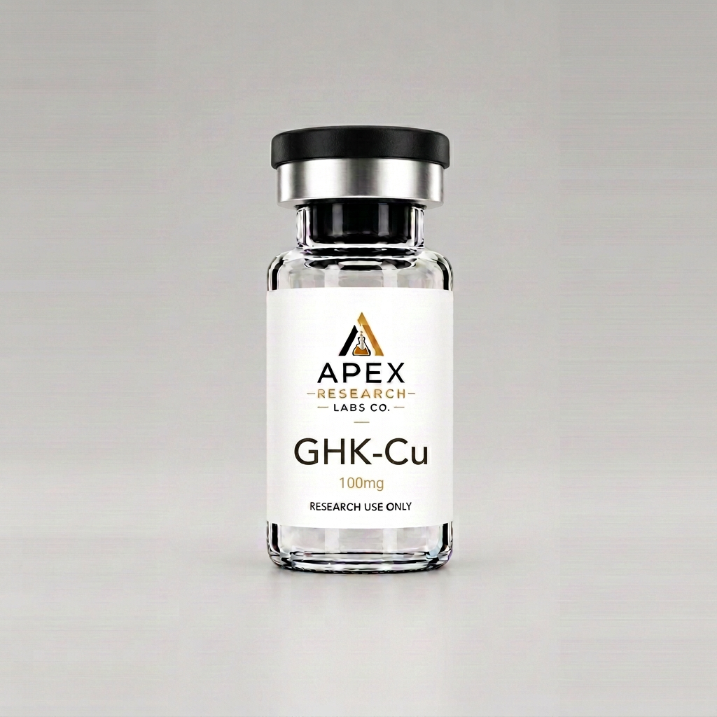 GHK-Cu research vial by Apex Research Labs Co.